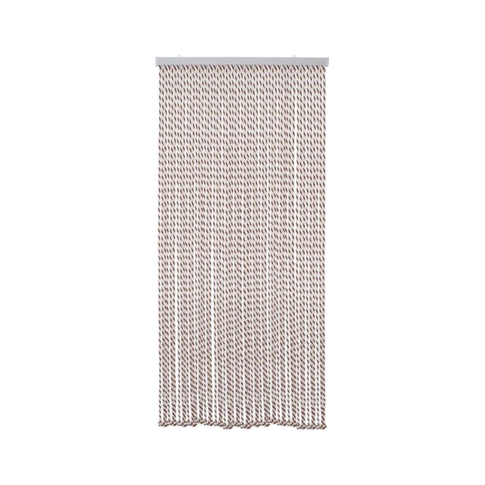 Κουρτίνα βαμβ./polyester κρόσι μπεζ καφέ 90Χ200cm Plastona 05.55300900