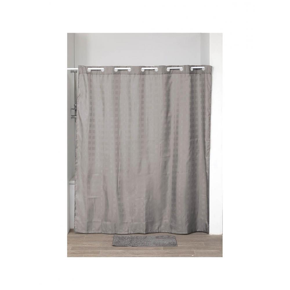 Κουρτίνα μπάνιου Polyester 180Χ200 αν.καφε Plastona 06.1207165