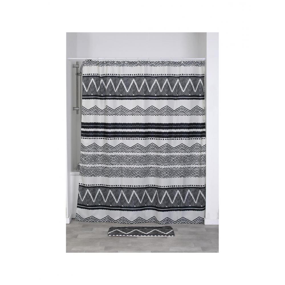 Κουρτίνα μπάνιου Polyester 180Χ200 lodge Plastona 06.1200729