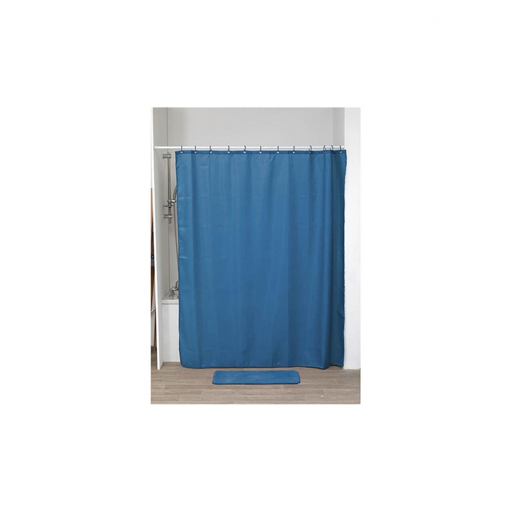 Κουρτίνα μπάνιου polyester BLUE PEACOCK 180Χ200 Plastona 06.1211119