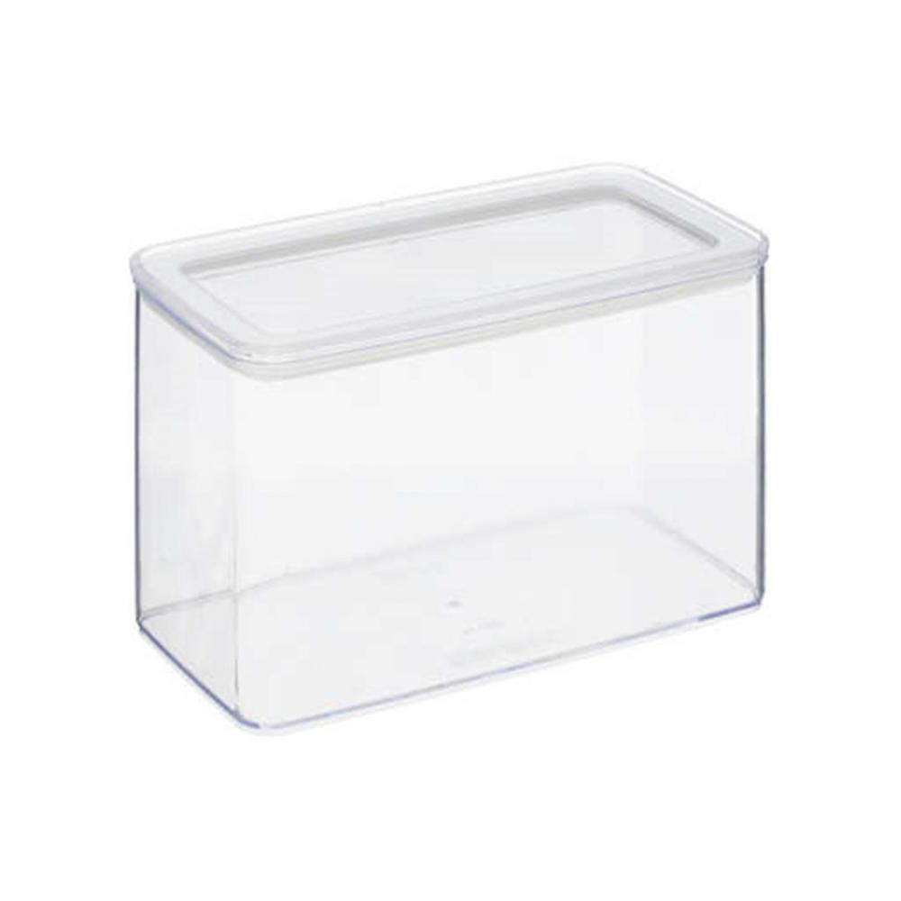 Κουτί αποθ.τροφίμων ps διάφανο 2L 20,1x10,3x13,6cm Plastona 07.152045