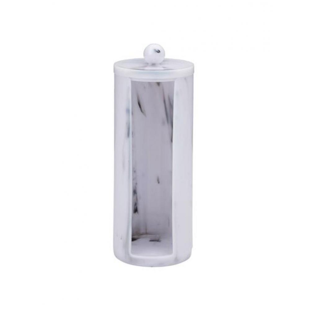 Κουτί για βαμβάκι Φ7 Η18cm Plastona 03.24186
