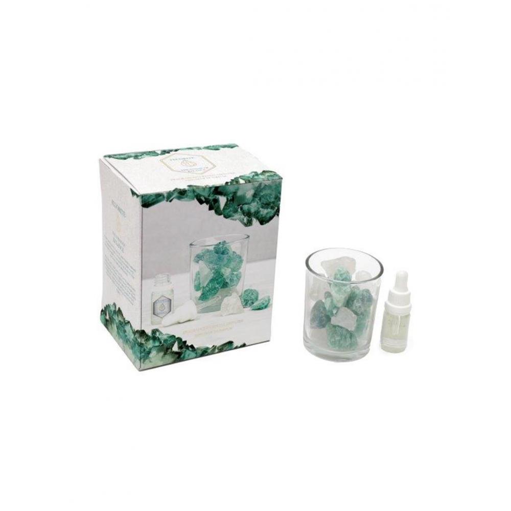 Κρύσταλλοι αρωματ.σε ποτήρι με λαδάκι green 280gr Plastona 014.FR1523