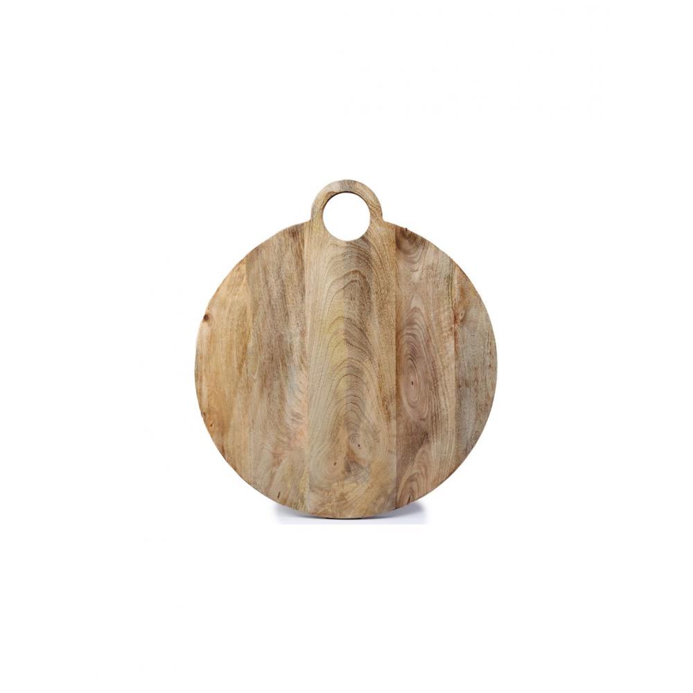 Ξύλο κοπής mango στρογγ. 50x56cm Plastona 014.KG3210