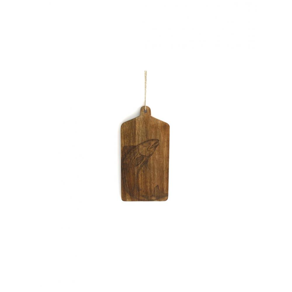 Ξύλο κοπής mango σχ.ψάρι 30Χ15CM Plastona 014.KG3041