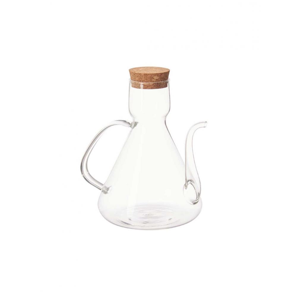 Λαδερό γυάλινο με φελλό 1000ml/13x19x20cm Plastona 029.11087