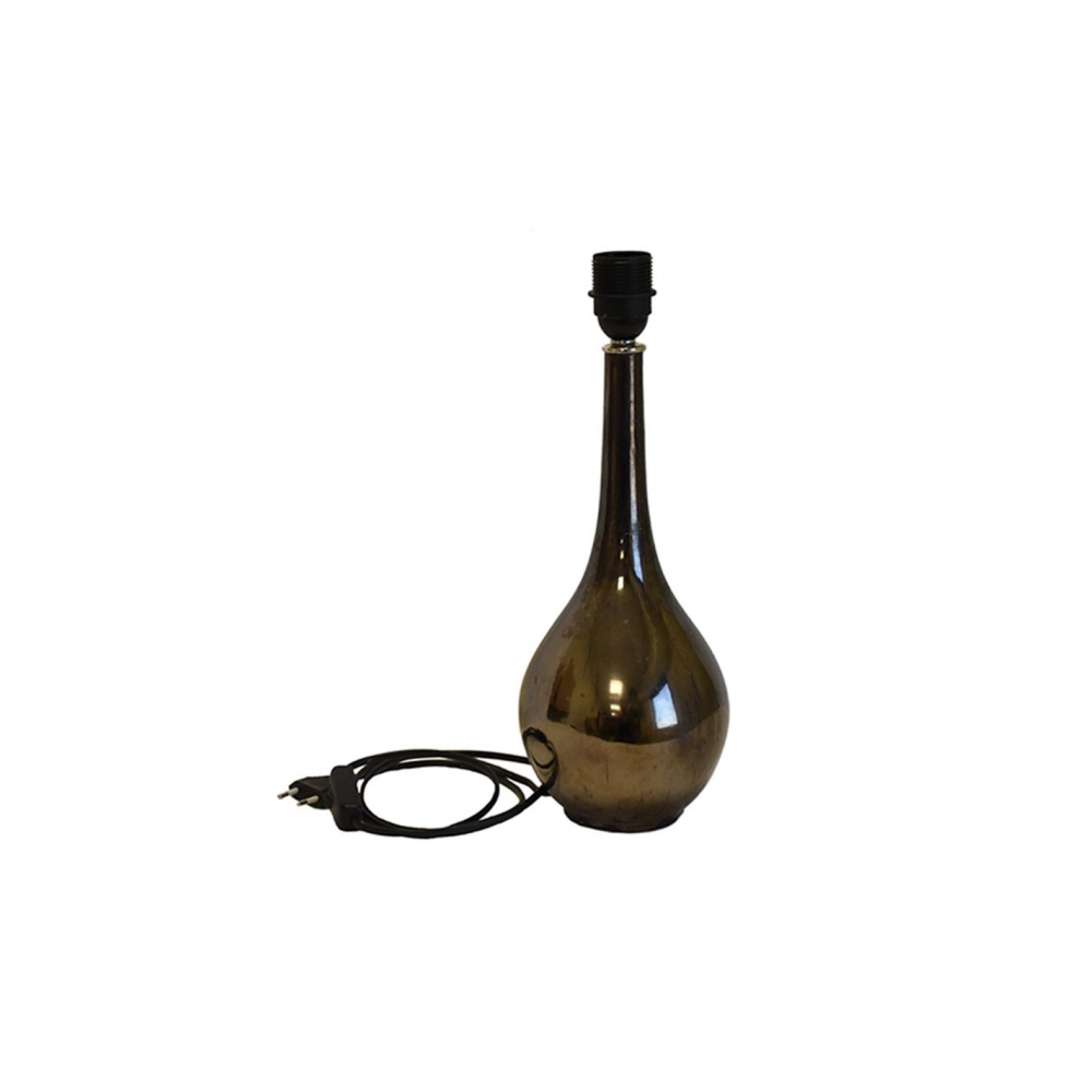 Λάμπα επιτ.κεραμ.χειροποίητη 30εκ. gold Plastona 026.0066