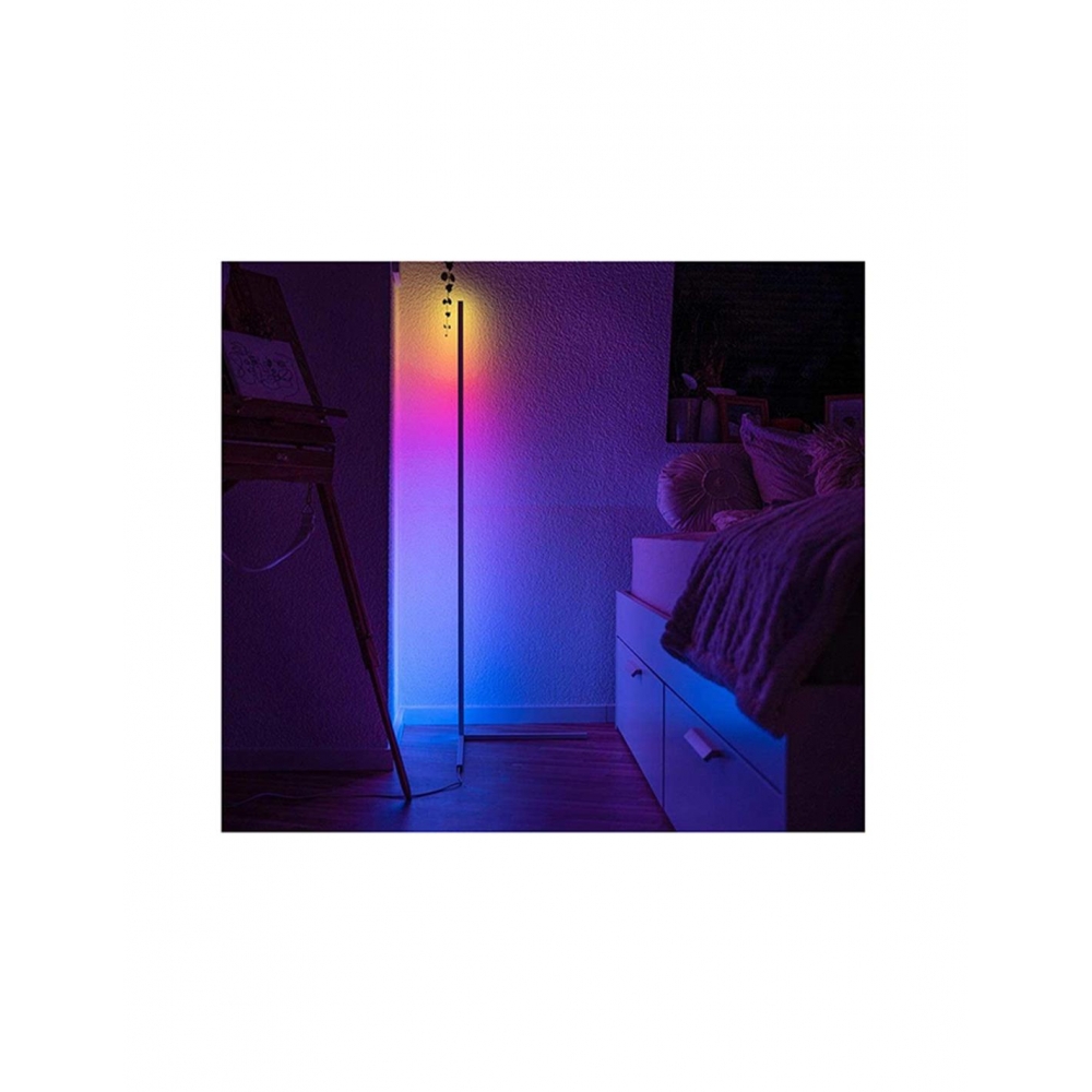 Λάμπα led γωνιακή 1.4Μ με remote Plastona 017.0002