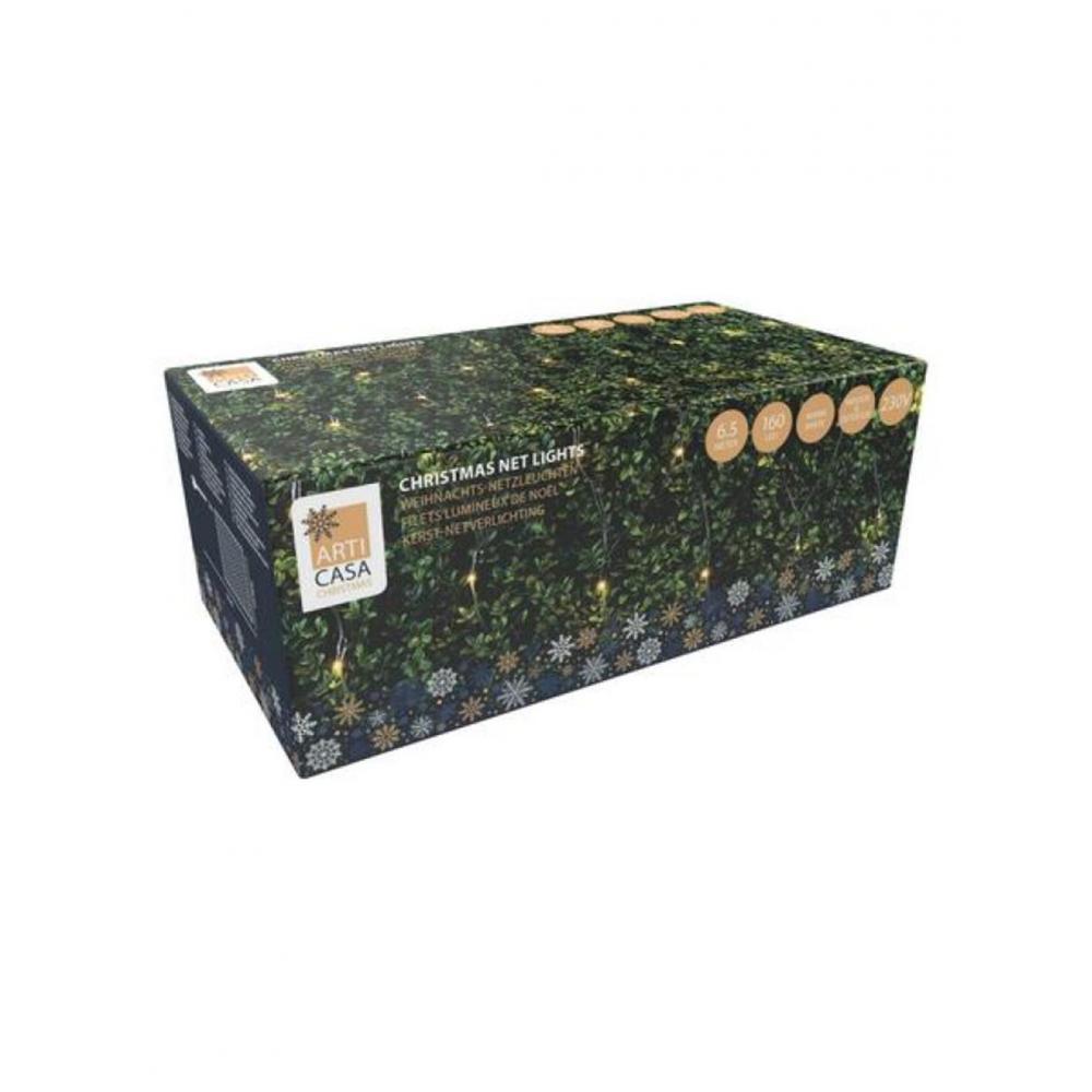 Λαμπ.ΔΙΧΤΥ Χ160LED επεκ.εξωτ.230V/1.5ΜΧ1.1Μ warm Plastona 03.57050