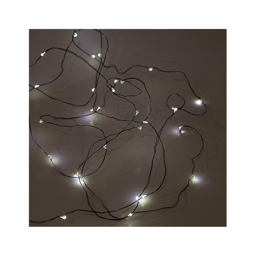 Λαμπάκια μαύρο καλώδιο Χ100LED Plastona 00.11.9780994