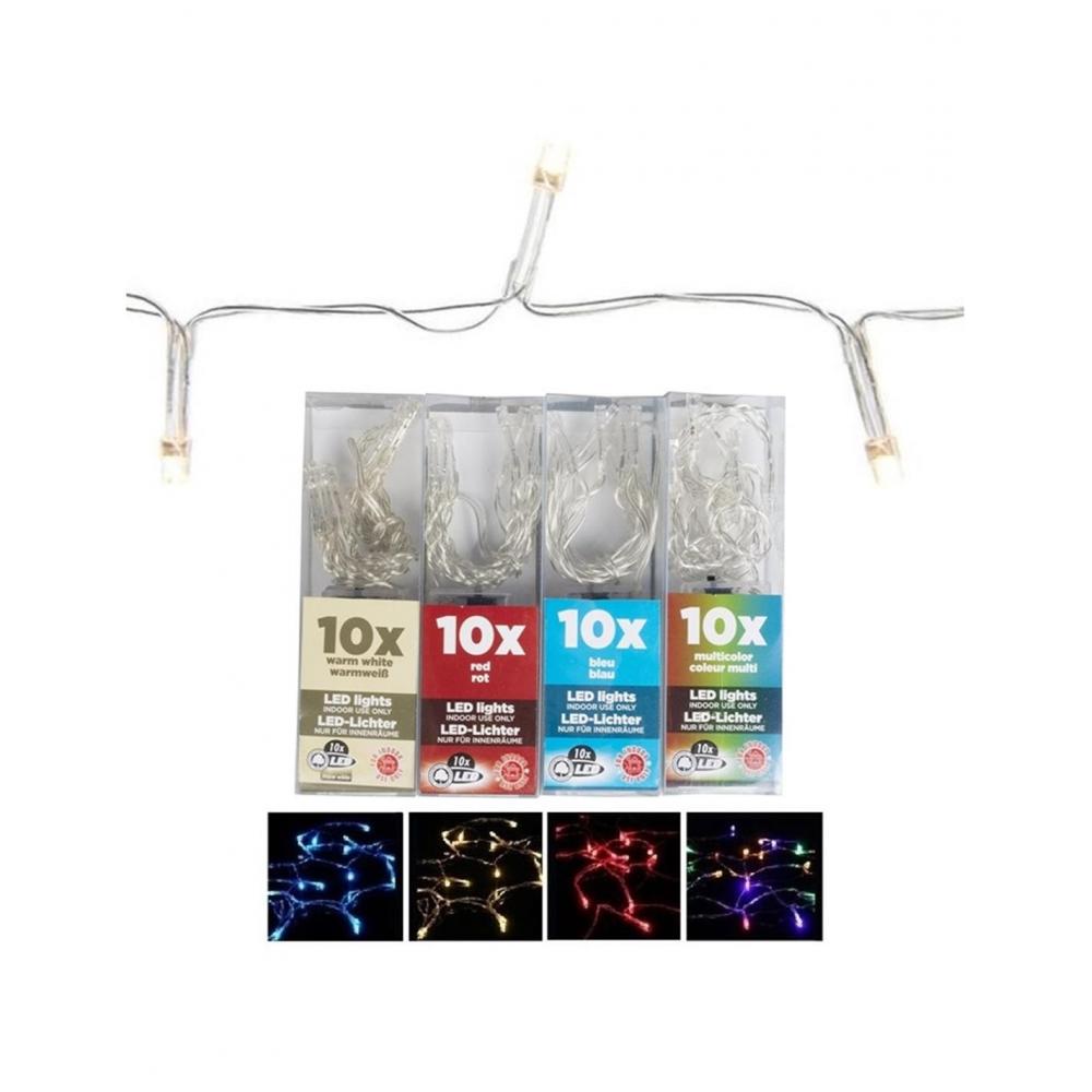 Λαμπάκια μπαταρίας X10LED διαφ. Plastona 03.79033