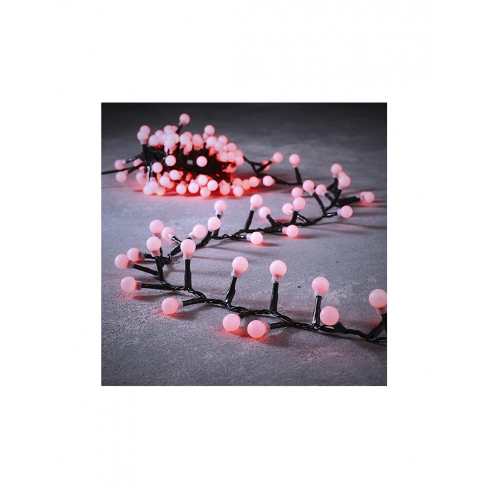 Λαμπάκια snake berry κόκκινο X550LED , 14M Plastona 02.1087837