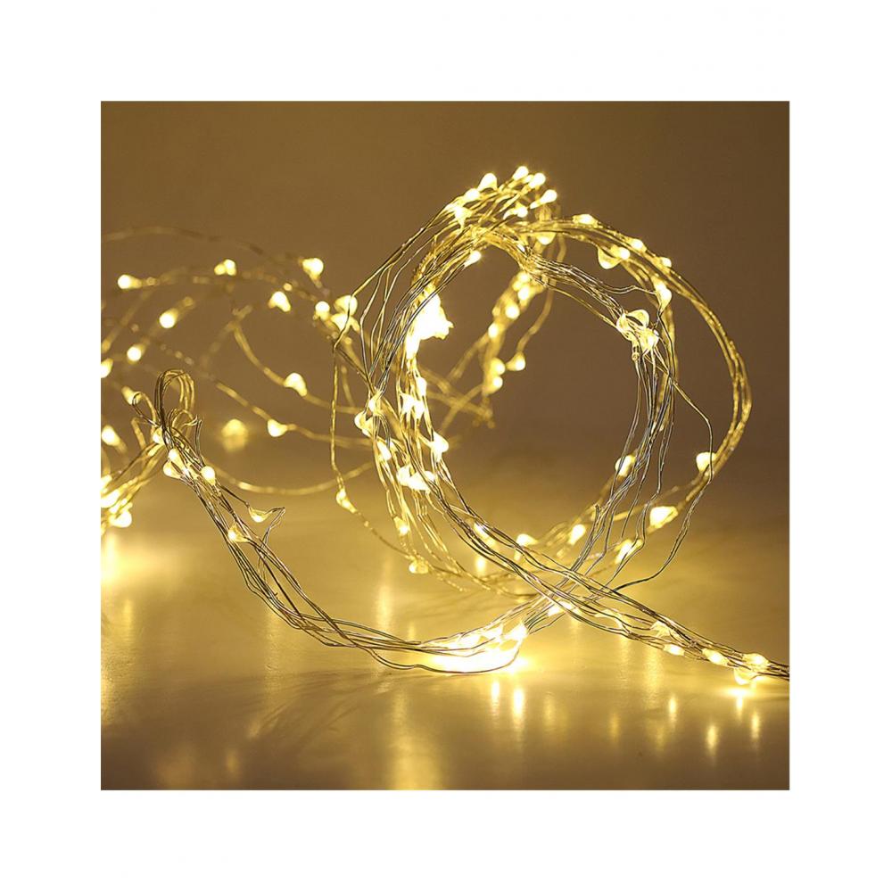 Λαμπάκια σύρμα χταπόδι Χ160LED συχν.warm, 2m Plastona 00.11.9780755