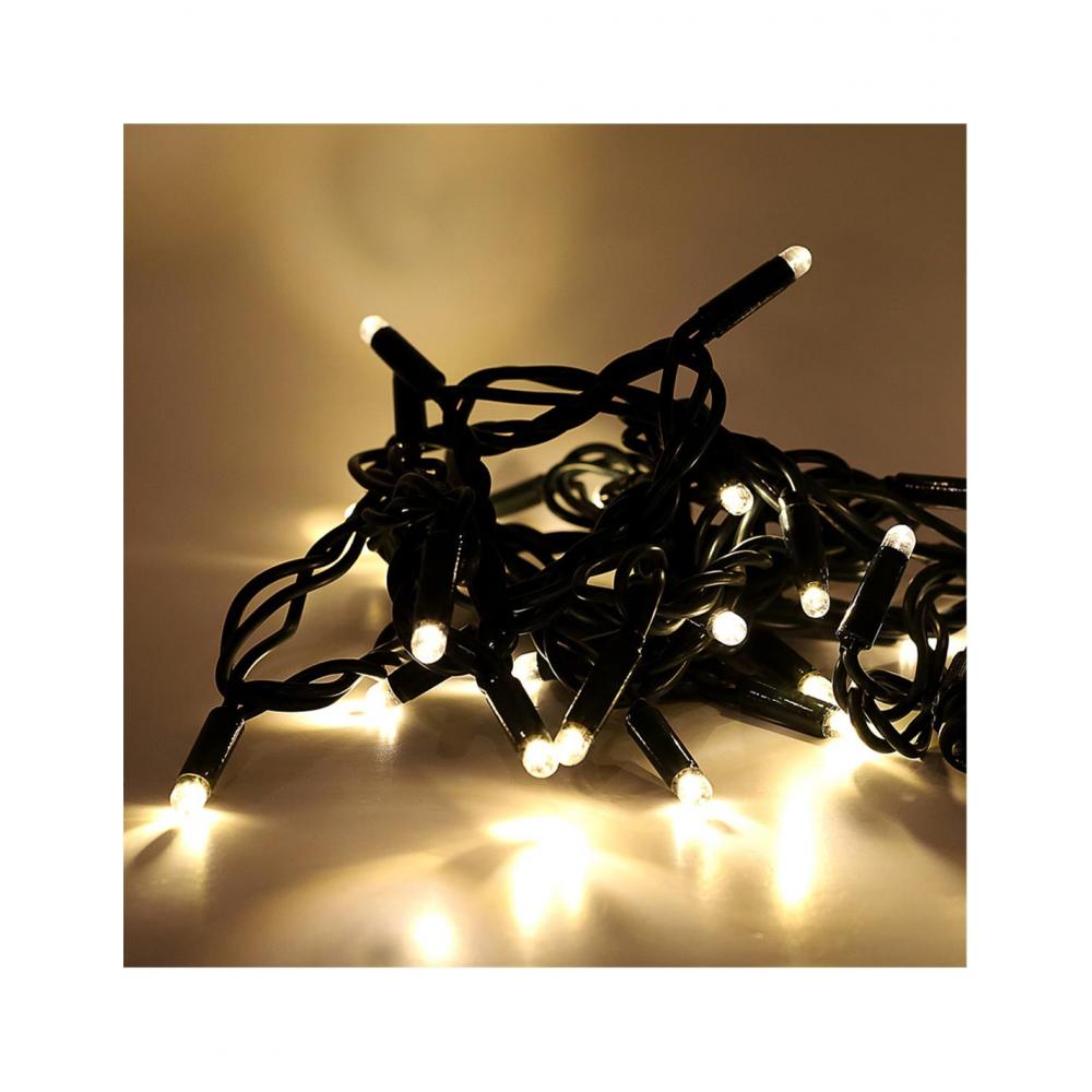 Λαμπάκια Χ100LED καουτσουκ 10Μ ζεστό Plastona 00.11.9780576