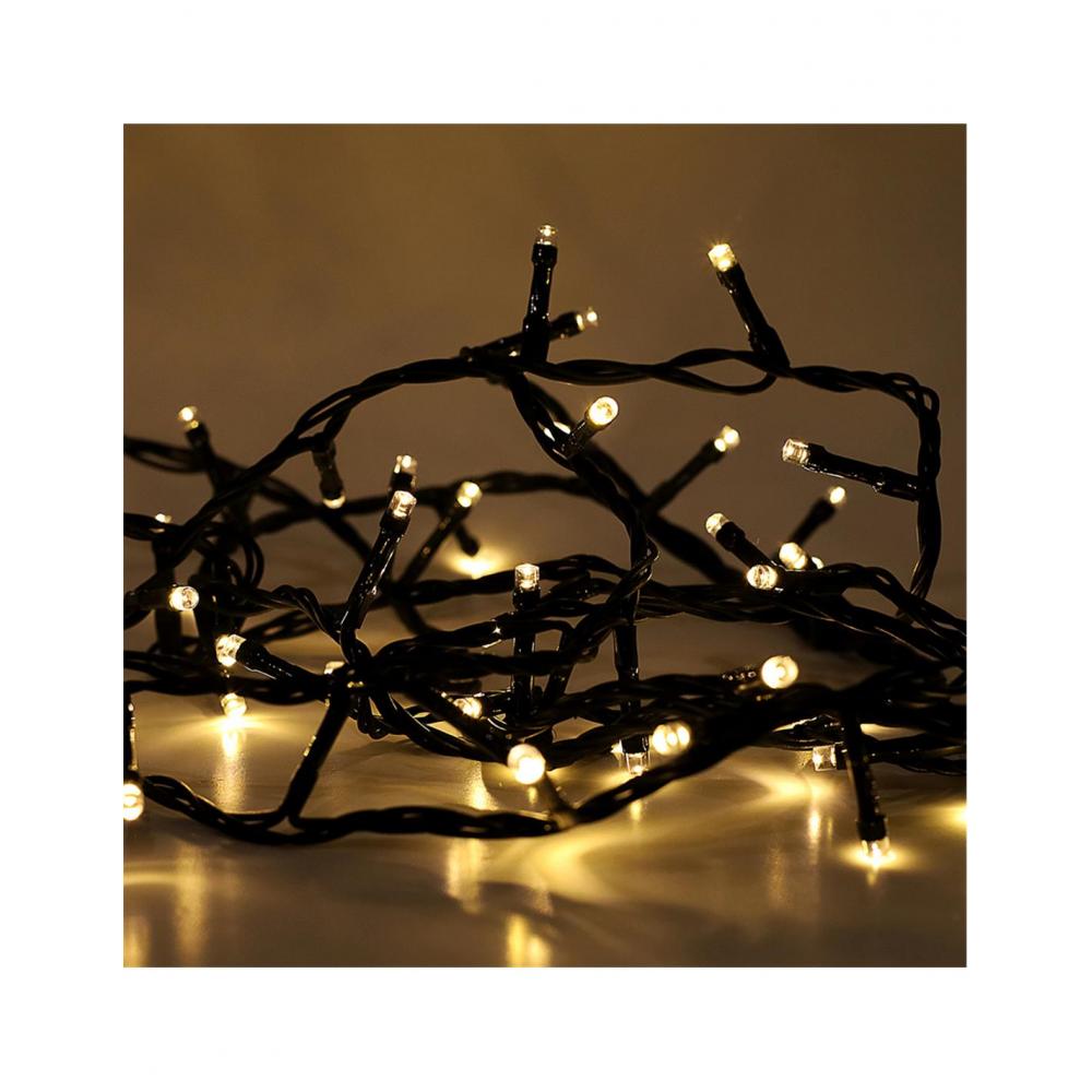 Λαμπάκια Χ1200 LED σταθ.,60M, πράσ./white εξ.χώρου Plastona 00.11.9780667
