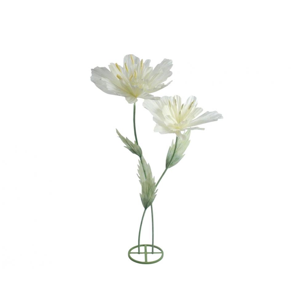 Λουλούδια Emperor λευκό σε βάση 50x180cm Plastona 012.862681000