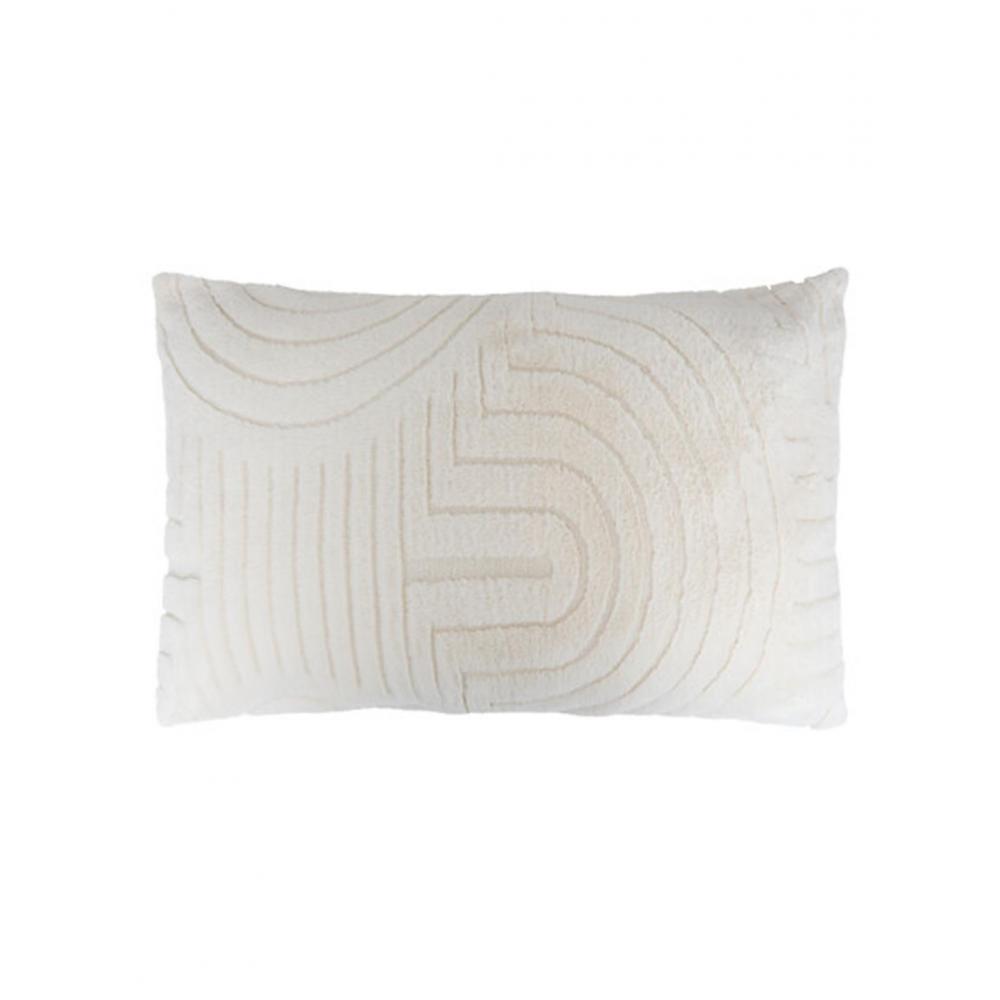 Μαξιλάρι γούνα λευκή 50x80cm Plastona 07.212417