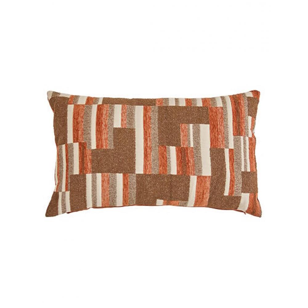 Μαξιλάρι Jacquard πορτοκαλί 30x50cm Plastona 07.212518C