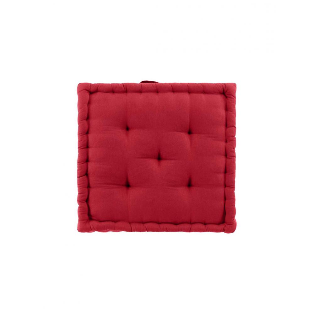 Μαξιλάρι matress βαμβ.50Χ50Χ10 κόκκινο Plastona 027.1612168