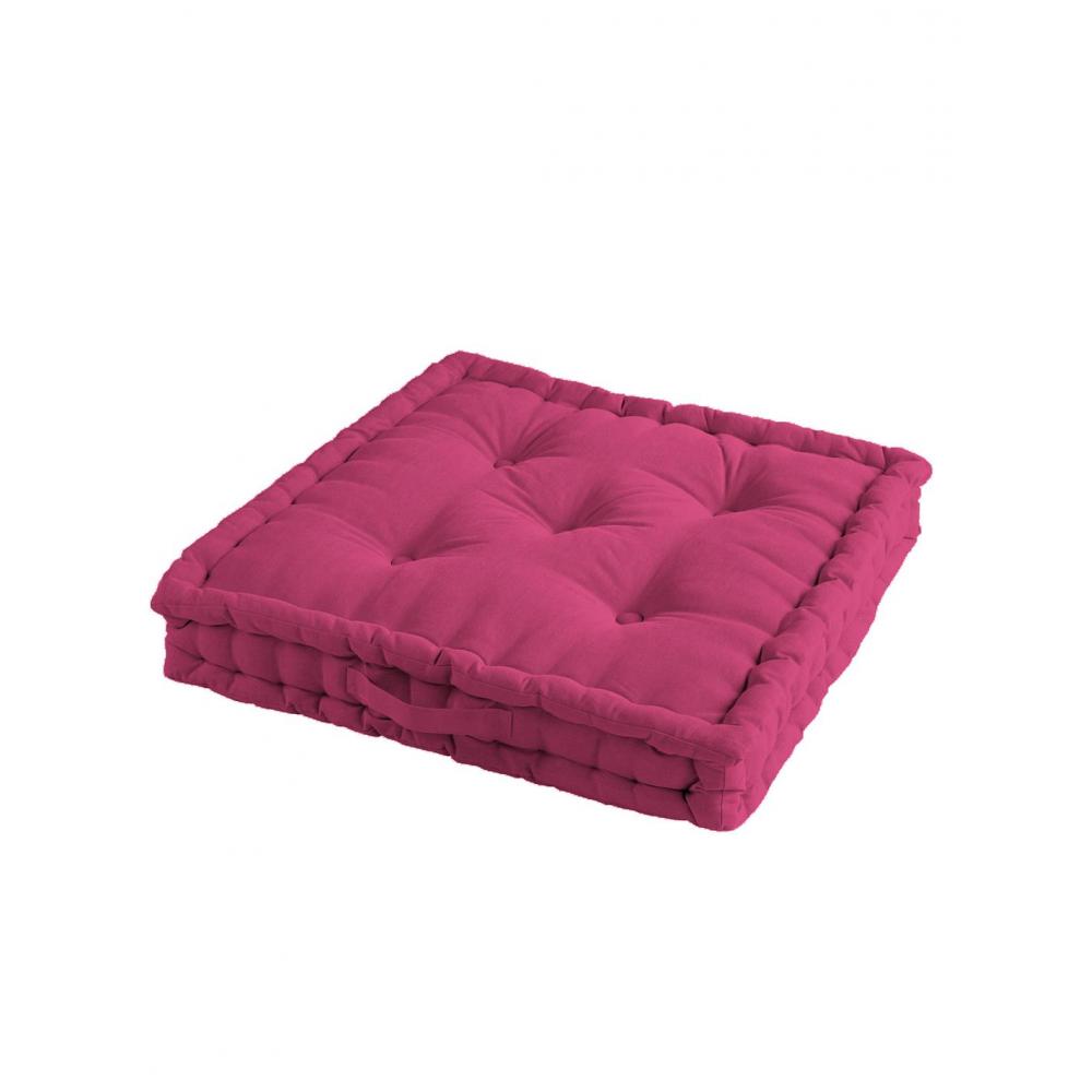 Μαξιλάρι matress βαμβ.60Χ60Χ10 φούξια Plastona 027.1730949