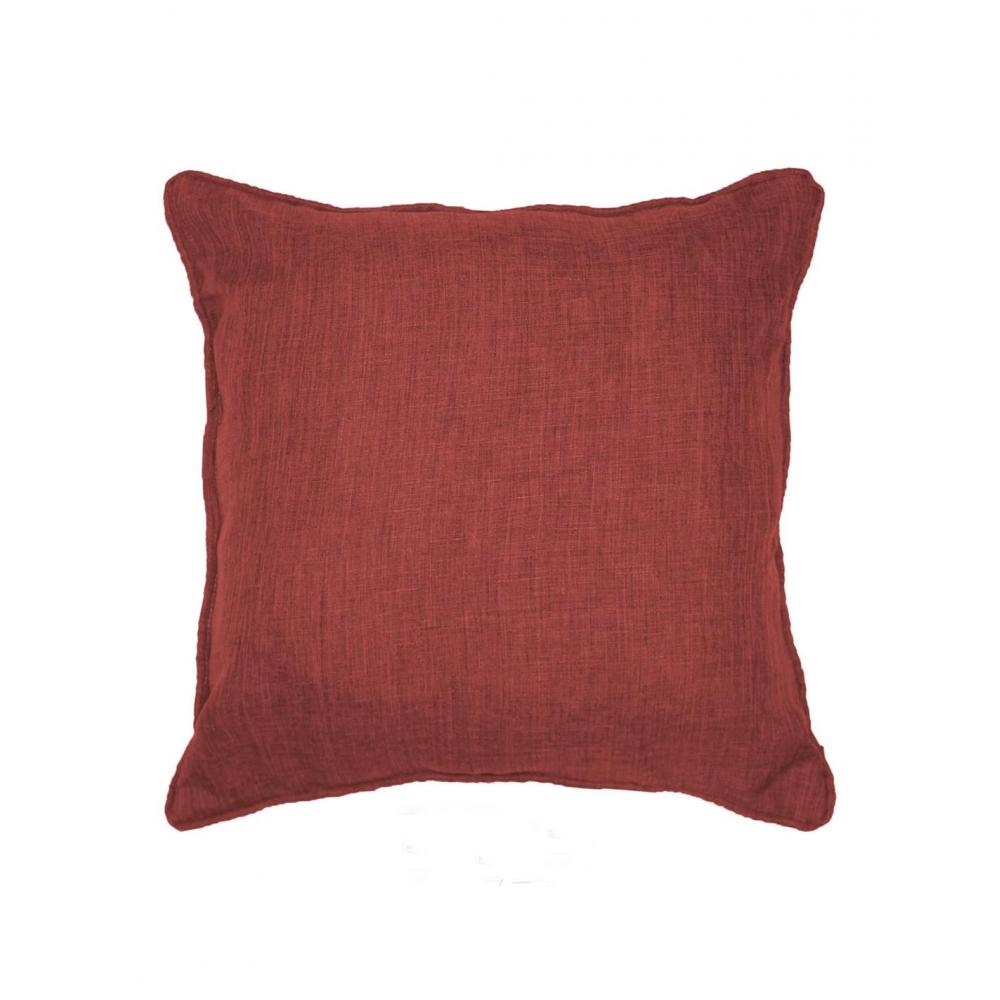 Μαξιλάρι μπορντώ 60x60cm Plastona 027.1608840
