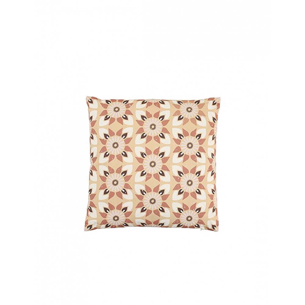 Μαξιλάρι poly αδιαβ.brown flowers 45X45 Plastona 02.1090756