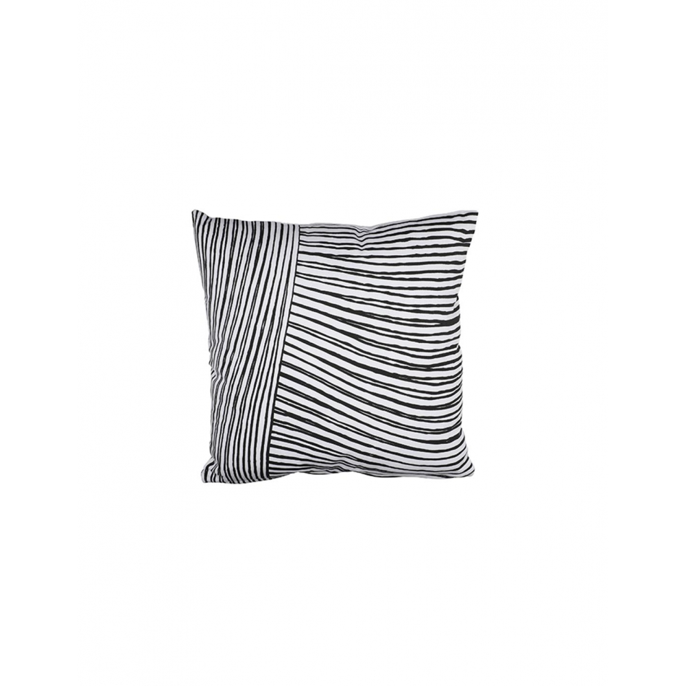 Μαξιλάρι stripes μαύρο 45Χ45 Plastona 02.1064335