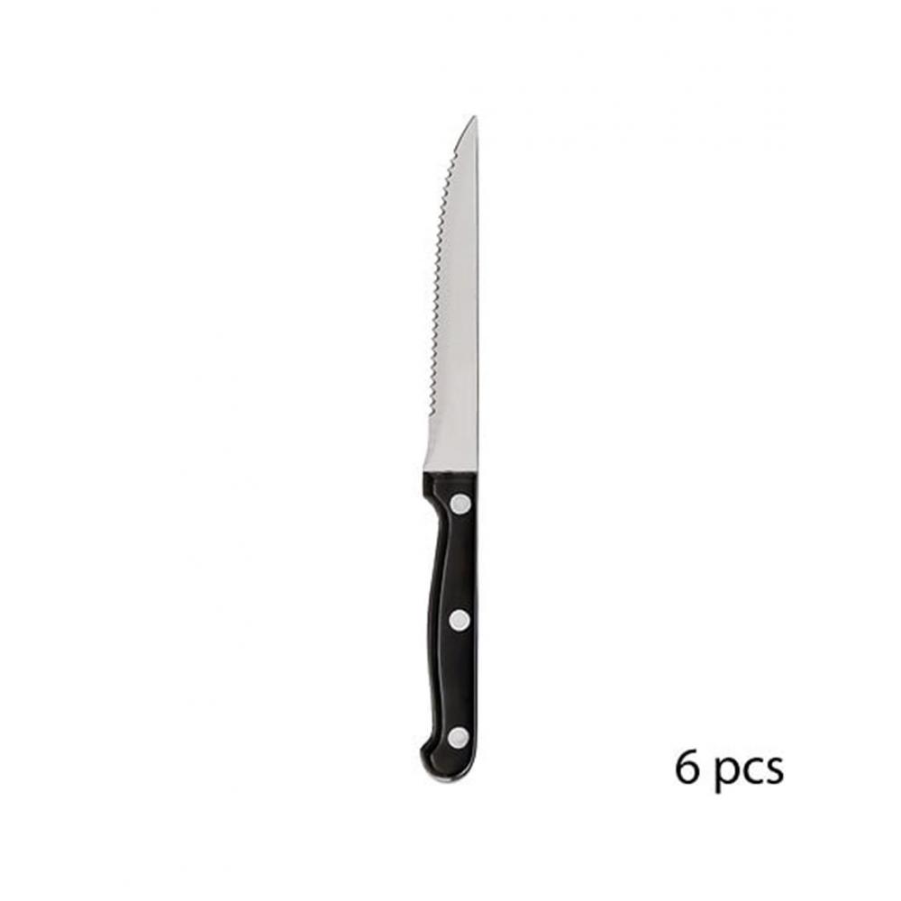 Μαχαίρι steak 6τεμ. 21,3x2x1,3cm Plastona 07.100210