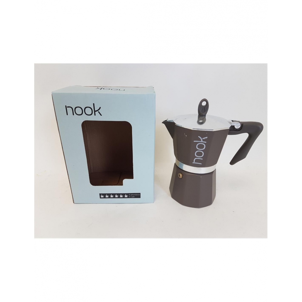 Μηχανή espresso 6κούπες moka Plastona 023.601100.161