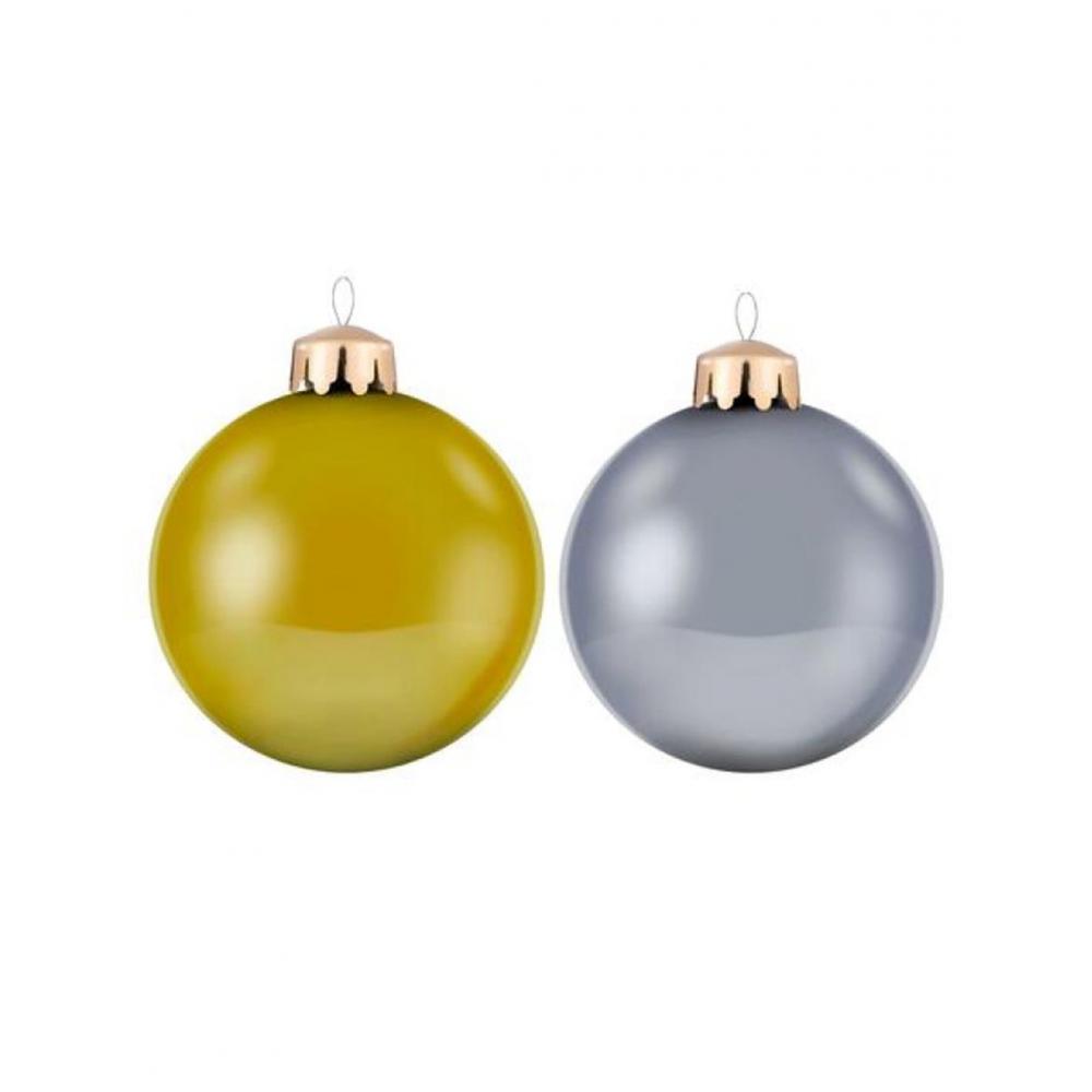 Μπάλα latex φουσκ.χρυσή ή ασημένια Φ45 Plastona 03.33353