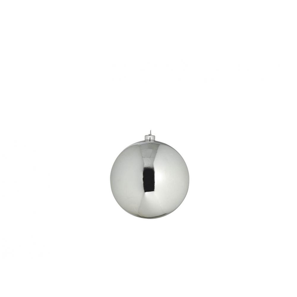 Μπάλα πλαστ.Φ10 ασημί  σ/4 Plastona 00.01.13044