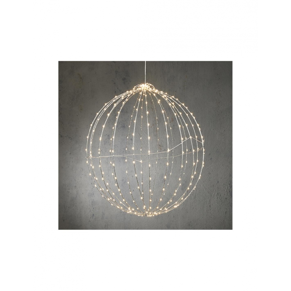 Μπάλα σύρμ.Χ400LED,λευκό, Φ60 Plastona 02.1106520