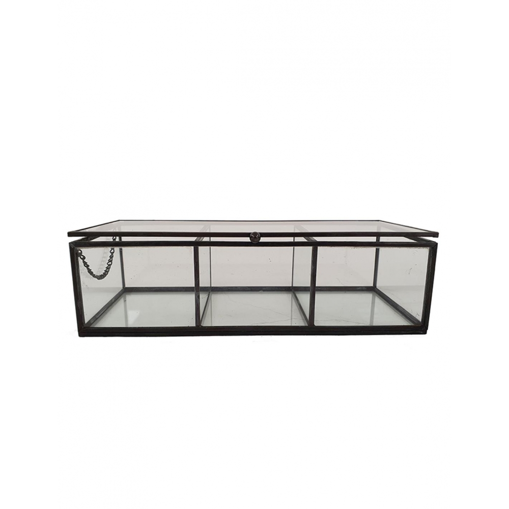 Μπιζουτιέρα black γυαλ.25Χ11Χ7εκ. Plastona 00.03.32039