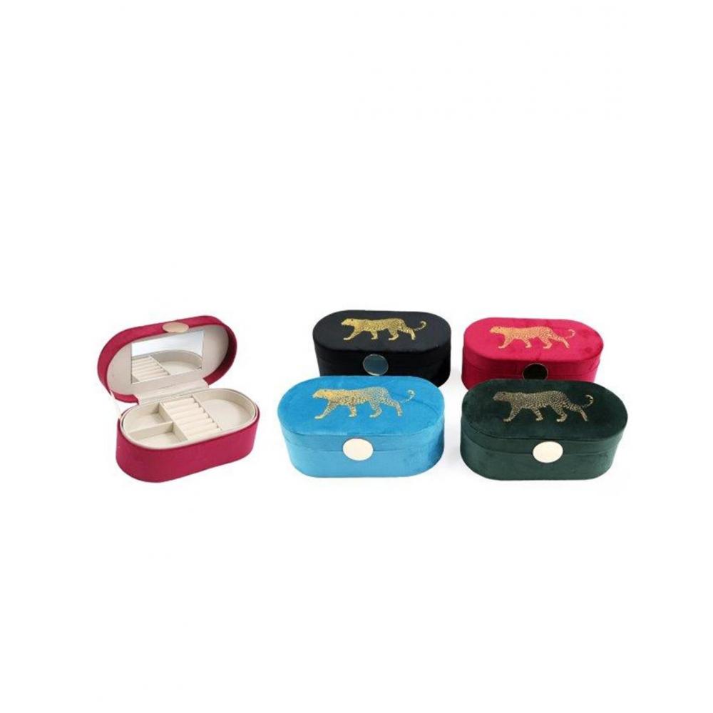 Μπιζουτιέρα LEOPARD 4χρώματα 25,5cm Plastona 014.JB0970