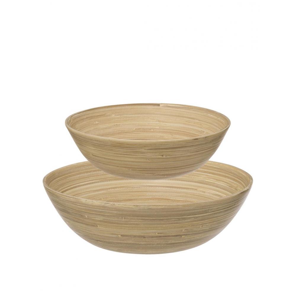 Μπωλ bamboo φυσικό Φ30Χ10  σ/2 Plastona 07.189380