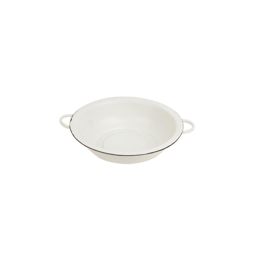 Μπωλ εμαγιέ λευκό χρ. Φ29Χ7,5 Plastona 012.205888048