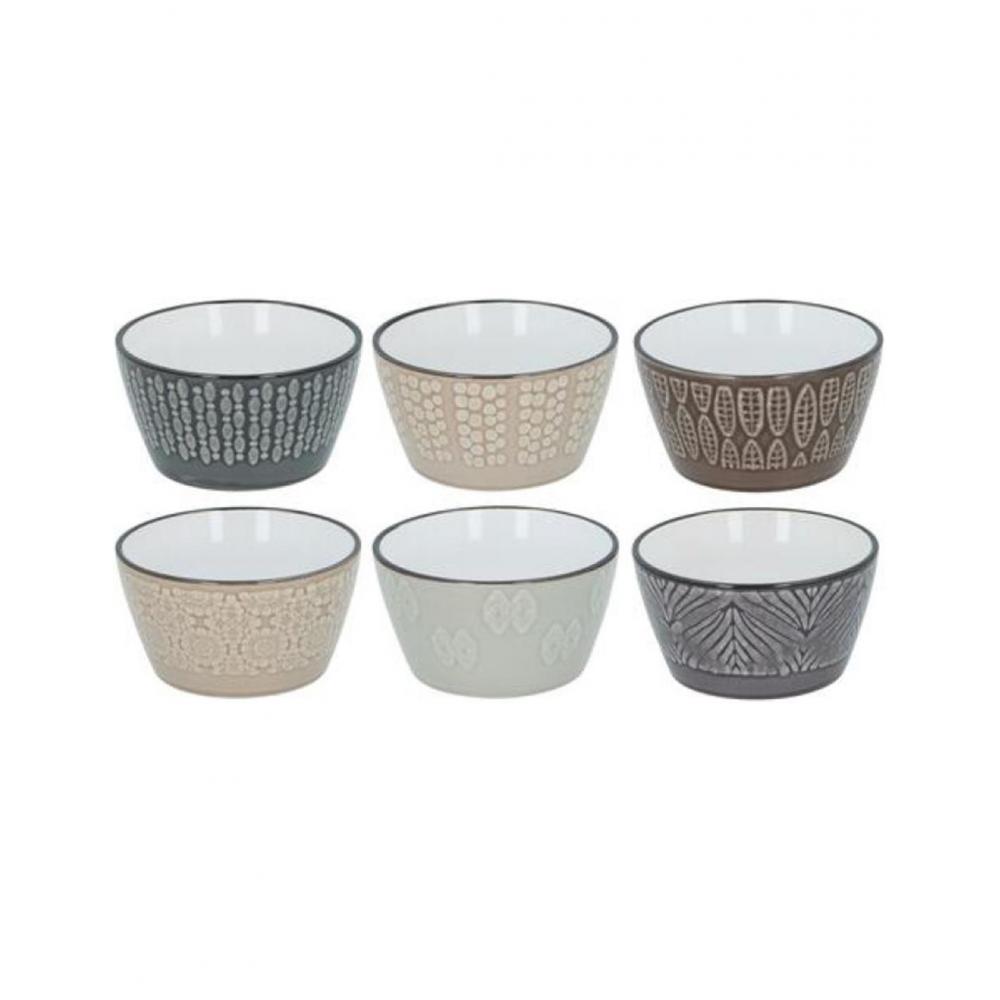 Μπώλ κεραμικο Φ11 Η5,6/260ml/6χρώματα Plastona 03.49924