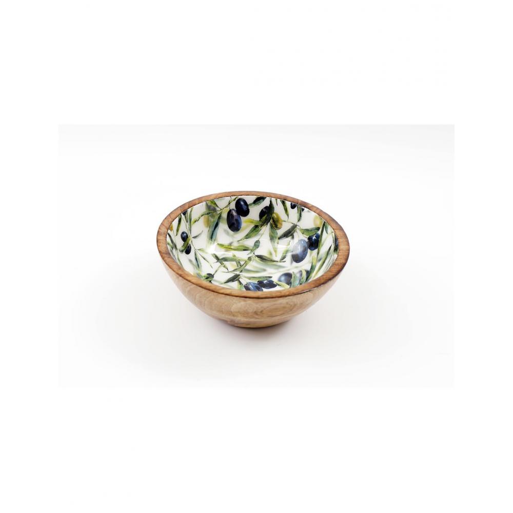 Μπωλ  mango enamel OLIVE Φ17,5cm Plastona 014.KG3816