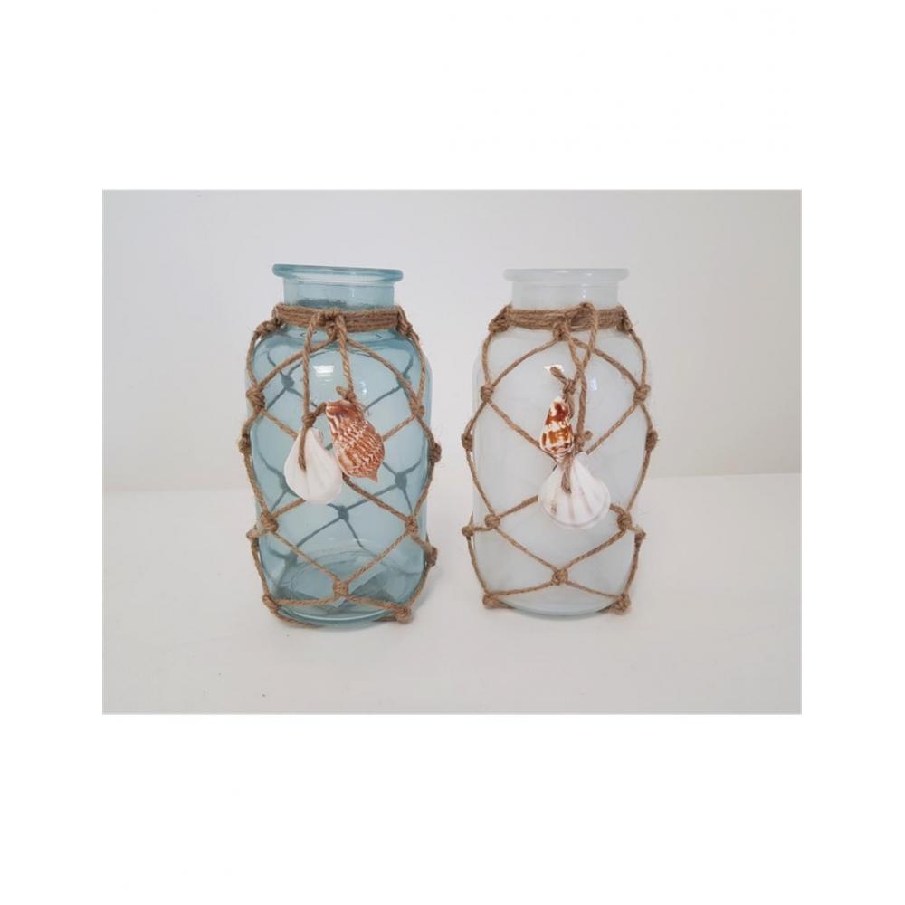 Μπουκάλι γυαλ. διακ. 10Χ20εκ. 2χρ. Plastona 02.1038778
