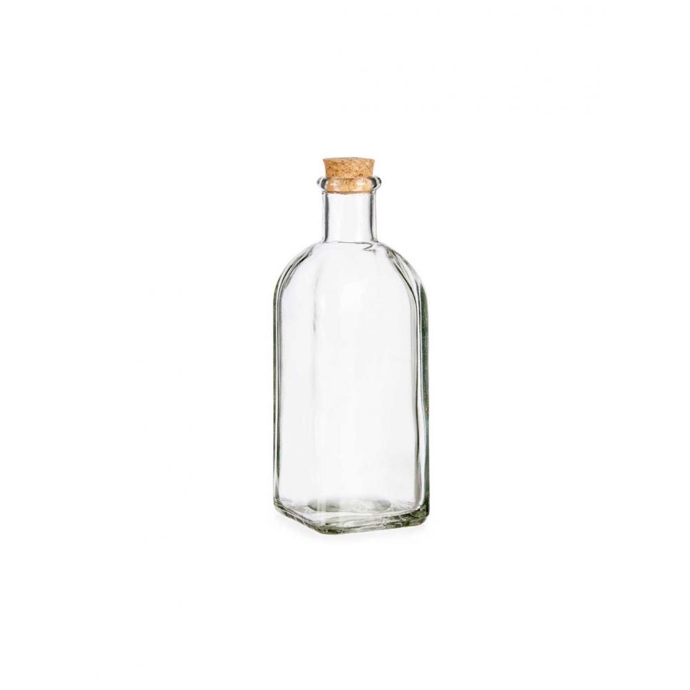 Μπουκάλι γυάλινο με φελλό 500ml/7x7x20cm Plastona 029.79886