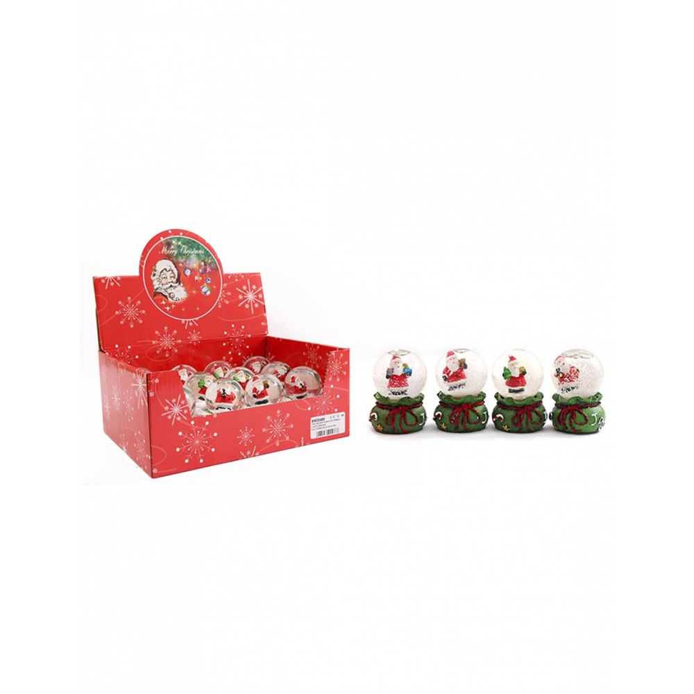 Νερόμπαλα 7εκ. Xmas Plastona 014.XMC0400