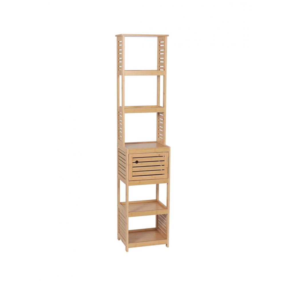Ντουλάπι κολώνα MDF φυσικό  30Χ38Χ170cm Plastona 06.9901764