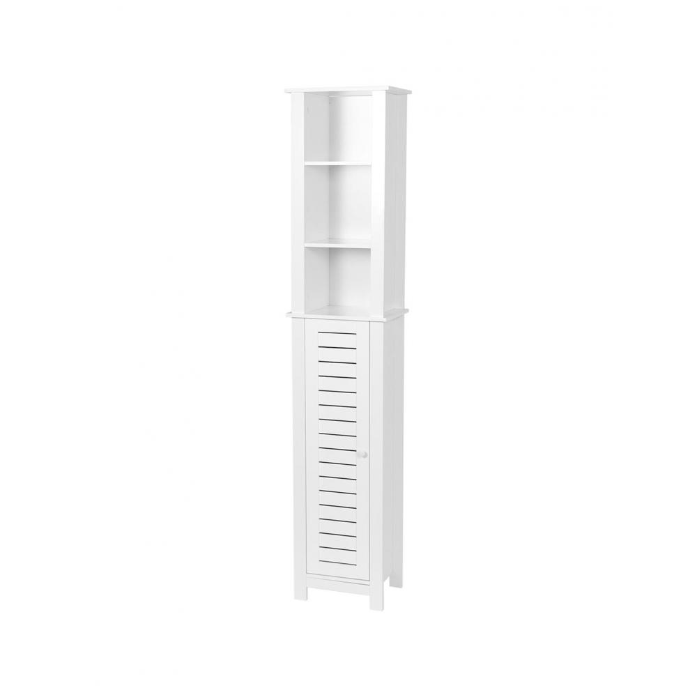 Ντουλάπι κολώνα MDF λευκή  26Χ35Χ173cm Plastona 06.9901762