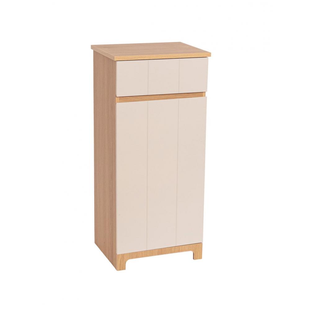 Ντουλάπι με συρτάρι mdf εκρού 38x30x83cm Plastona 06.9902824