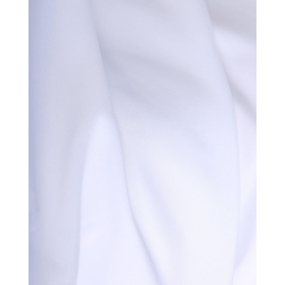 Microsilk Μονόχρωμο Σεντόνι με λάστιχο Oscar Υπέρδιπλη (160x200 32cm) Άσπρο Pennie 072232-01