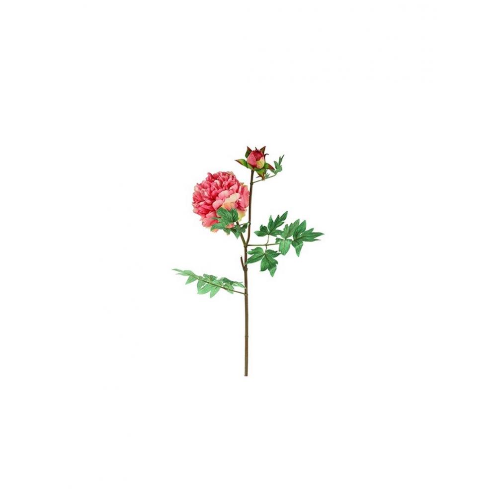 Παιώνια κλαδί σκ.ροζ Η107cm Plastona 013.811268