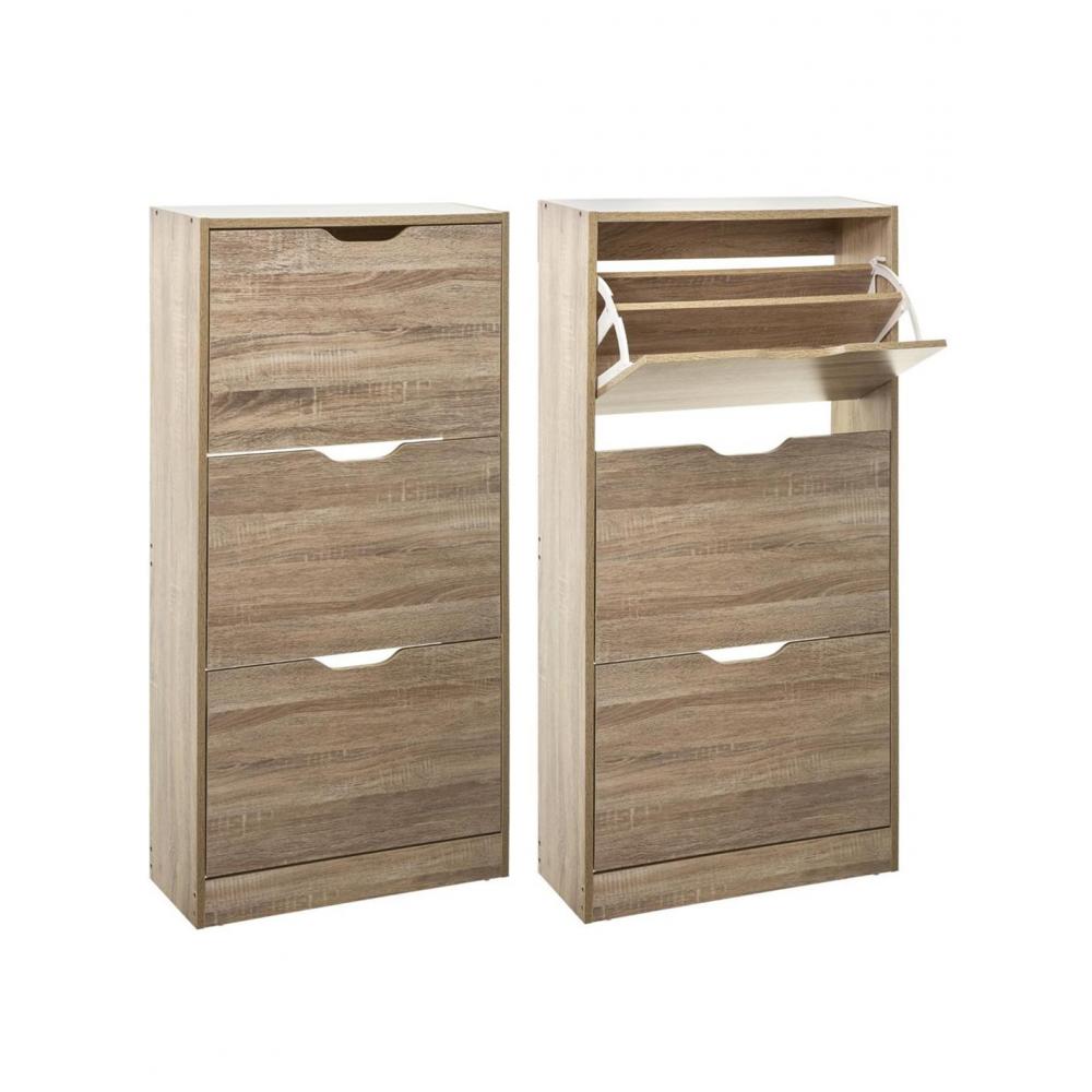 Παπουτσοθήκη MDF φυσικό 60Χ23,3Χ119,5 Plastona 07.160392D