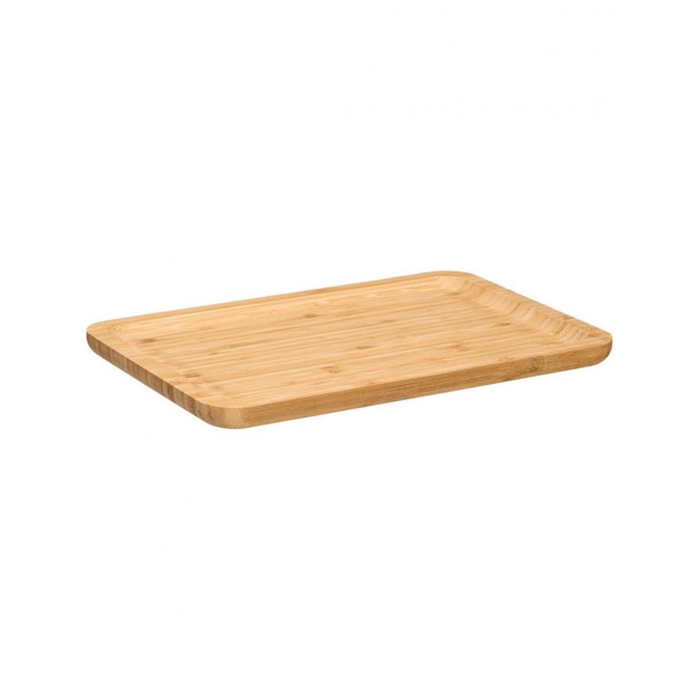 Πιατέλα bamboo φυσικό 30,2x19,7cm Plastona 029.11638