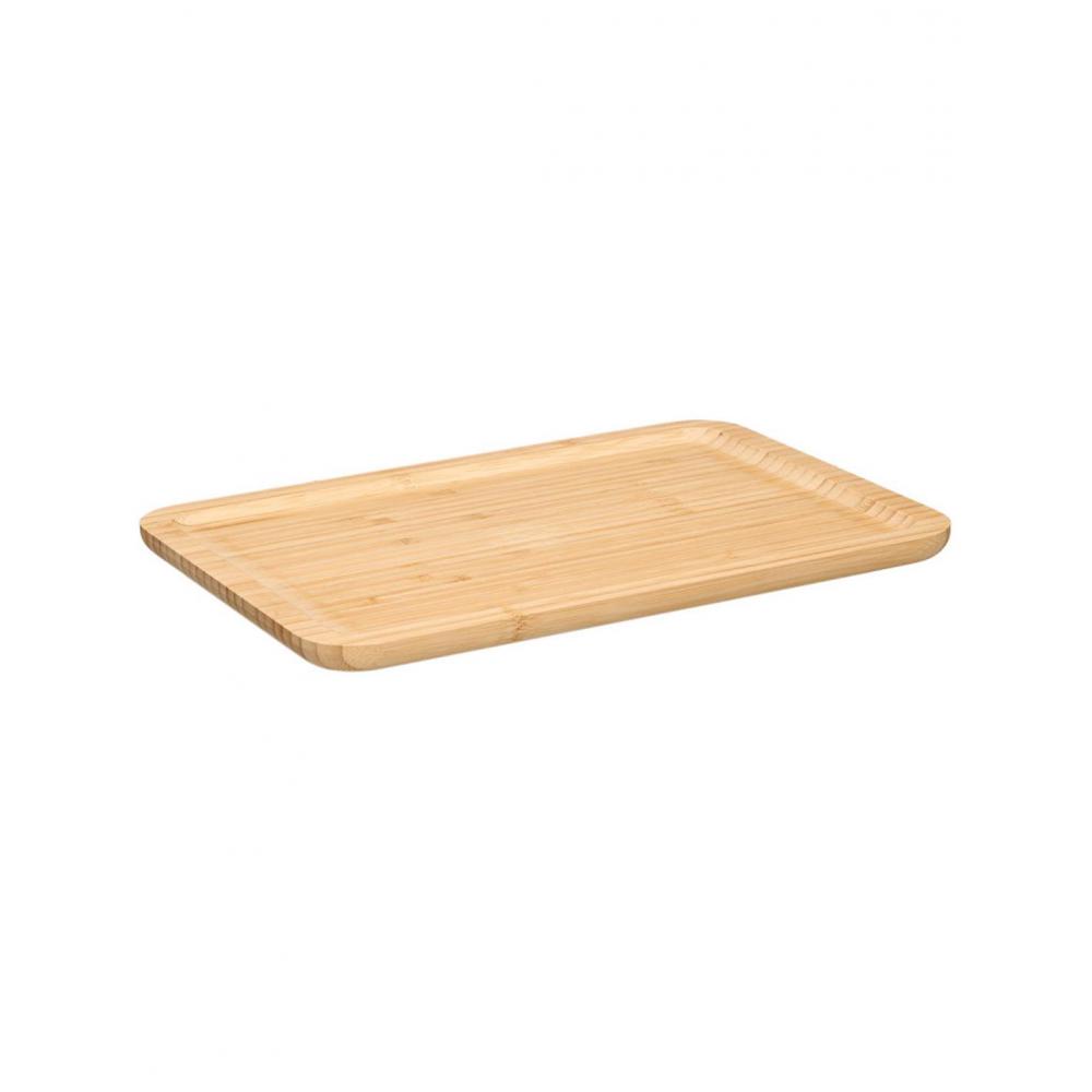 Πιατέλα bamboo φυσικό 34x24cm Plastona 029.11637