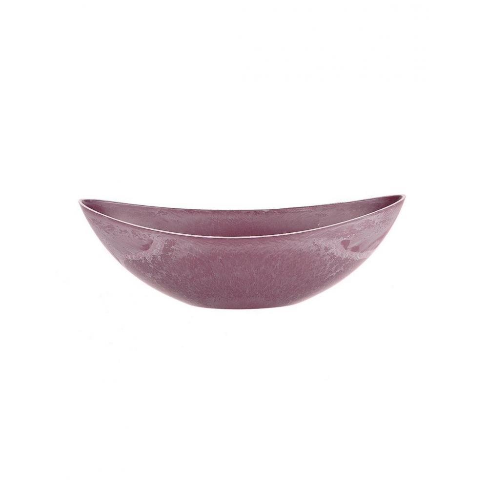 Πιατέλα μελαμίνη οβάλ  μωβ 34x11H11cm Plastona 012.862570012
